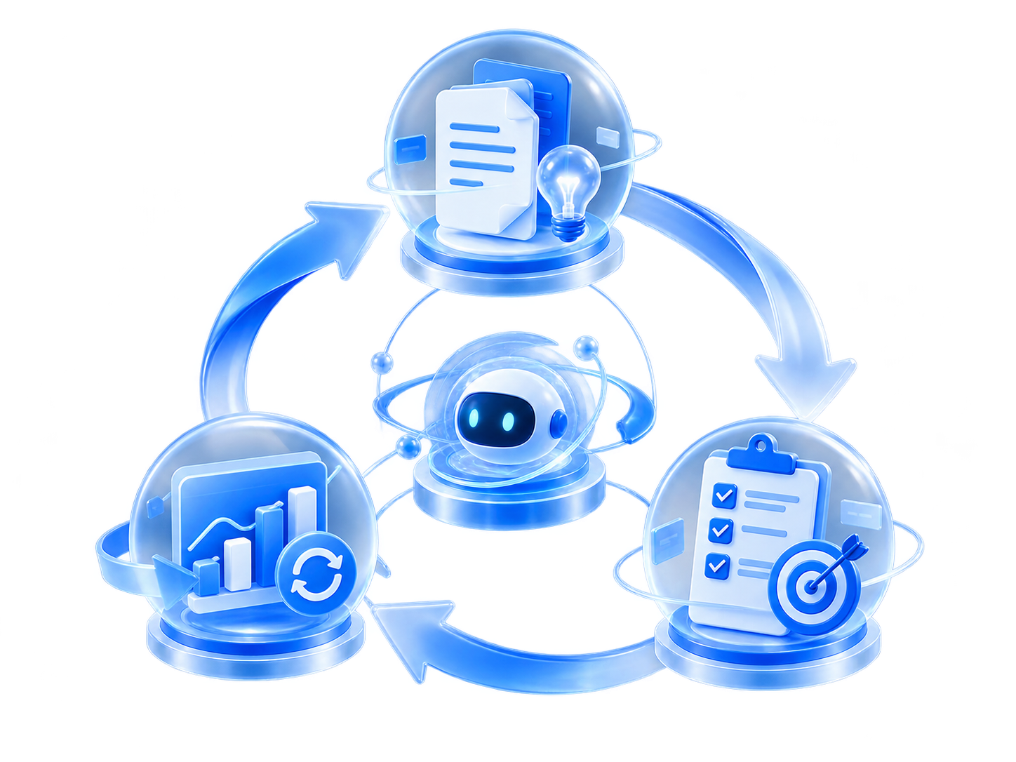 Social AI Strategy: three AI agents complete the proposal, brief generation, and wrap-up review